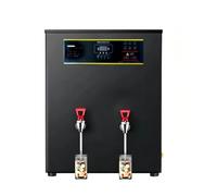 Wall & Countertop Mount Commercial Water Boiler, Machine Eau Chaude 85L/H Pour Thé À Bulles, Chauffage Rapide 12-15 Min, Anti-Sec, Écran LED, Remplissage Automatique(Black,2)