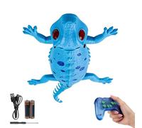 Wall Crawling Gecko - RC Toys Wall Robot Climbing Gecko | Remote Control Rechargeable Light Up Fun Game Electric 2-mode For Prechoolers Kindergarten Students Boys Girls Daughter Son Children