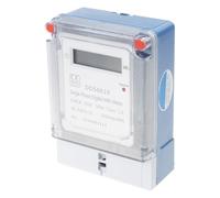 Wall Digital KWh Meter Single Phase Energy for Accurate Home Energy Measurement Real Times Consumption Display Wall Mounted Single Phase Electricity