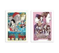 WALL EDITIONS 2 Art-Posters 30 x 40 cm - Wes Anderson Fan Art - Joshua Budich - Format :