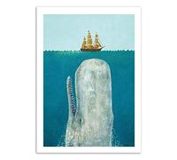 WALL EDITIONS Art-Poster - The Whale - Terry Fan - Format : 50 x 70 cm