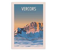 WALL EDITIONS Art-Poster - Vercors - Turo - Format : 50 x 70 cm