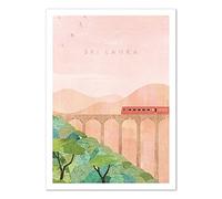 WALL EDITIONS Art-Poster - Visit Sri Lanka - Henry Rivers - Format : 50 x 70 cm