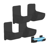 Wall Foil Organizer Rack - 4X Adhesive Storage Holder | Cabinet Side Mount No Drill Design, Space Saving Stand for Wrap Rolls, Garbage Bags, Kitchen Organization, Easy Install, Secure Hold, Dining