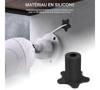 Wall Grommet | 10 Pieces Silicone Cable Pass Through Wall Grommet | Star-Shaped Wire Cord Pass Through Management Solution for Entertainment Center Office Home Theater