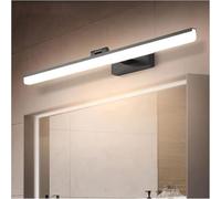 Wall Lamp Mirror Light Front Lights, Black Apartment Bathroom Energy-Saving Waterproof Dressing Table Long Strip Makeup Bedside,Luxe