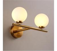Wall lamp, Study Project - Lamp Living Room Bedroom Background Glass Bedside Modern Minimalist LED,lumières suspendues