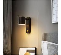 Wall Lamp, The Copper Bedroom Bedside Wall Lamp - Minimalist - Living Room TV Background Wall Staircase Balcony Lamp,Lustre