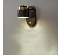 Wall Lamp, The Copper Bedroom Bedside Wall Lamp - Minimalist - Living Room TV Background Wall Staircase Balcony Lamp,Lustre