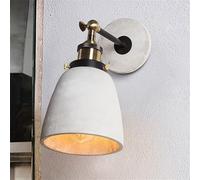 Wall Light Cement Style Corridor Wall Sconce Light Fixture Industrial Farmhouse Wall Mounted Lamp Indoor Decoration/Cylinder