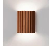 Wall Light Indoor LED 10W 3000K Warm White Modern Resin Wall Lamp Decorative Wall Sconce Lamp for Living Room Bedroom Hallway Corridor Stairs Hall, Brown