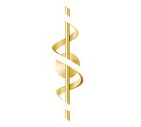 Wall Light Indoor LED 12W 3000K Warm White Modern Aluminum Wall Lamp Decorative Wall Sconce Lamp for Living Room Bedroom Hallway Corridor Stairs Hall, Gold