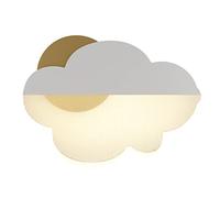 Wall Light Indoor LED 6W 3000K Warm White Acrylic Metal Wall Lamp Modern Children's Decorative Wall Sconce, for Living Room Bedroom Hallway Corridor Stairs Hall, Gold, 22 * 16.5Cm