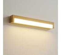 Wall Light, Wall Lamp, Wooden Long Strip Wall Sconce Bathroom Vanity Lights Over Mirror LED Bedroom Lamp Headboard Sconce Hallway Wall Mounted Wall Lamp for Bedside Living Room Off