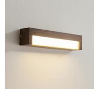 Wall Light, Wall Lamp, Wooden Long Strip Wall Sconce Bathroom Vanity Lights Over Mirror LED Bedroom Lamp Headboard Sconce Hallway Wall Mounted Wall Lamp for Bedside Living Room Off