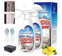 Wall Mold Remover Spray, 240ml Mould Removal Spray, 2026 New Highly Effective Mold Removal Foam for Walls, Multi-Surface Mould Foam for Bathroom, Kitchen, Tile & Wood (2 PCS)