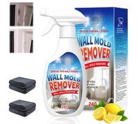 Wall Mold Remover Spray, 240ml Mould Removal Spray, 2026 New Highly Effective Mold Removal Foam for Walls, Multi-Surface Mould Foam for Bathroom, Kitchen, Tile & Wood (1 PCS)