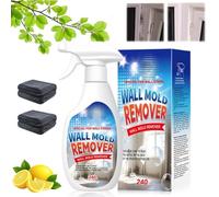 Wall Mould Removal Spray, 240ml Wall Mold Remover-Spray, 2026 New Highly Effective Mold Removal-Sprays for Walls, Multi-Surface Mould Sprays for Bathroom, Kitchen, Tile & Wood (1 PCS)