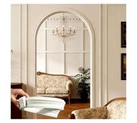 Wall Moulding, PVC Arch Shaped Molding Trim | Multiple Sizes Usage: Interior Doorway Wall Trim(2 cm (3/4"),7m(23ft))