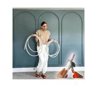 Wall Moulding, PVC Arched Door Decorative Trim | Multi Sizes, Usage: Interior Door Kitchen Edge Trim: Curved(4 cm (1 5/8"),7m(23ft))
