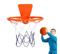 Wall Mount Basketball Hoop - Basket-Ball intérieur avec Planche et Filet | Hoop Suspendu Durable pour Le Jeu monté sur la Porte, perceuse pour, Jeu de Pratique Familial, Divertissement Sportif