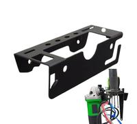 Wall Mount Bracket - Angle Grinder Holder for Workshop | Iron Art with Polisher Support, Storage Organizer for Cutters Screwdrivers Wrenches, Garage Repair, Shop Home, Tool Accessory