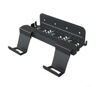 Wall Mount Bracket for pour nintendo Switch Console Black Wall | Holds console securely, includes game cartridge slots, controller storage, black finish, wall mounted