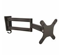 Wall Mount Monitor Arm - Dual Swivel