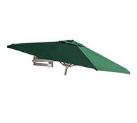 Wall Mount Patio Umbrella - Outdoor Garden Balcony Tilting Sunshade Umbrella 7ft / 220cm