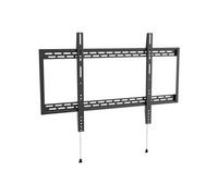 VivoLink Wall Mount Slim XL - Support - pour écran plat - acier - noir à texture fine - Taille d'écran : 60"-100" - montable sur mur Noir à texture fine