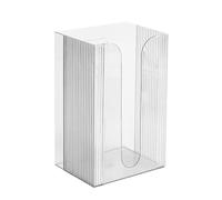 Wall Mount Tissue Box Holder - Facial Tissue Organizer, Adhesive Kitchen Wipes Dispenser, Space Saving Storage Container | Durable Household Paper Holder,For Bathrooms Kitchens Garages Refrigerators