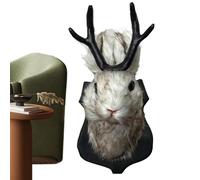 Wall Mounted Animal Heads | Soft Creative 3D Sculpture - Animal Head Wall Sculptures, for Office Lounge Home Living Room Bedroom Hallway Vacation