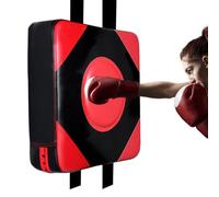 Wall-Mounted Boxing Training Wall Punching Pad Taekwondoo Training Sandbag | High Density Shock Absorbing Target for Martial Arts Practice | Durable PU Leather Striking Shield