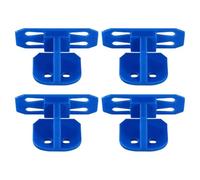 Wall Mounted Car Track - Display Holder Rack Set, Scale Cars Single Lane 4 Pieces Hangable | Perfect for Toy Trucks Automotive Shelf Stand Home Bedroom Organization Storage Showcase, 2.64*1.42*1.18 in