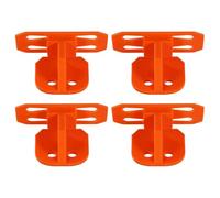 Wall Mounted Car Track - Display Holder Rack Set, Scale Cars Single Lane 4 Pieces Hangable | Perfect for Toy Trucks Automotive Shelf Stand Home Bedroom Organization Storage Showcase, 2.64*1.42*1.18 in