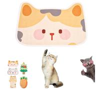 Wall Mounted Cat Scratcher, Self-Adhesive Cats Scratching Board Pad for Wall Couch Door Furniture, Durable No-Drill Mounted Protector (Cat-B)