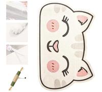 Wall Mounted Cat Scratcher, Self-Adhesive Furniture Protector, Space-Saving Stylish Design with Peel-and-Stick Backing, Shred-Free Felt, Tool-Free Install (#D)