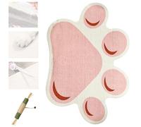 Wall Mounted Cat Scratcher, Self-Adhesive Furniture Protector, Space-Saving Stylish Design with Peel-and-Stick Backing, Shred-Free Felt, Tool-Free Install (#F)