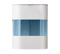 Wall Mounted Cup Holder - Double Tube Dispenser System, Pull-Down Beverage Organizer, Bathroom Rack | Gym Hydration Accessory, Kitchen Counter Setup, Holiday Celebration Supply Restaurant Service Area