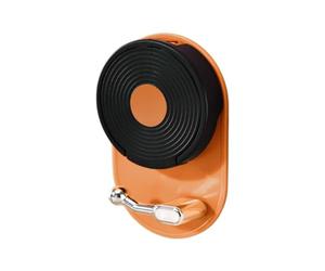Wall Mounted Cup Holders, No Drill Record Shape Organizer with Hooks | Drink Bottle Organizer for Coffee Mug Home Kitchen Car Living Room Bedroom Office