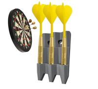 Wall Mounted Dart Holder - Storage Rack for Organized Game Setup | Wooden Frame with Multi Slot Design, Space Saving Display, Holds Steel Tip Darts Securely for Game Room Bar Practice Area