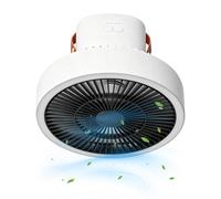 Wall Mounted Fan - Silent Wall Air Circulator, Remote Control Cooler