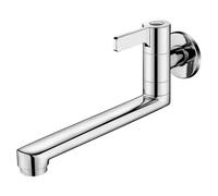 Wall Mounted Faucet - Rotating Spout Water Pipe Hardware