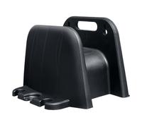 Wall-Mounted Garden Ĥosë Bracket, Heavy-Duty Reel Holder For Up To 30m/98ft Ĥøse , Soƒt Rubber-Coated Support Arm, Outdoor Štořage With Hook, Easy Install For Garage, Pātiø , And Yard Organization