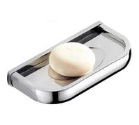 Wall Mounted Soap Dish Chrome Finish SUS 304 Stainless Steel Soap Holder for Bathroom