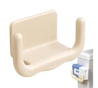 Wall Mounted Tissue Box Holder - Adhesive Storage Rack with Cover for Wipes, Bathroom, Kitchen, Bedroom & Laundry Organization