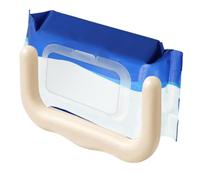 Wall Mounted Tissue Box Holder - PP Adhesive Storage Rack | 5.91 inch Under Cabinet Tissue Dispenser for Wipes, Napkins, Bathroom, Kitchen, Bedroom, Laundry Room, RV