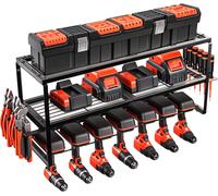 Wall Mounted Tool Storage Rack For Garage-Complete Wall Workshop Cabinet-Tool Holder Panel-Workshop Shelf-Hanging Tool Panel