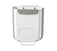 Wall Mounted Trash Can, 6L Foldable Garbage Container, Compact Space Saver | Kitchen Waste Bin for Cabinet Doors, Foldable Construction | Hanging Design, Space Efficient Storage, Daily Cleanup