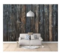 Wall Mural 3D Photo Self-adhesive Wallpaper Vintage wood grain dark 100x70cm Removable Sticker Home Decor Tv Background Large Art Painting Posters